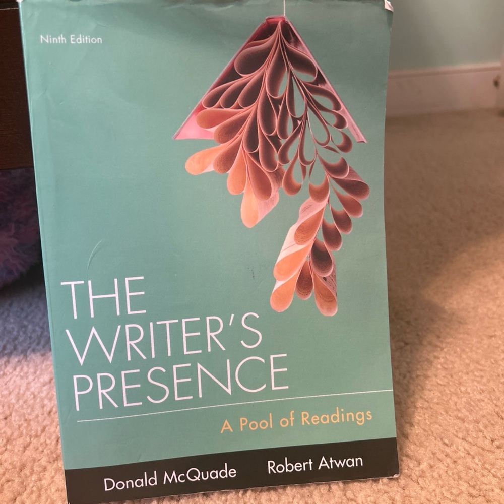 The Writer's Presence Book - Green Cover